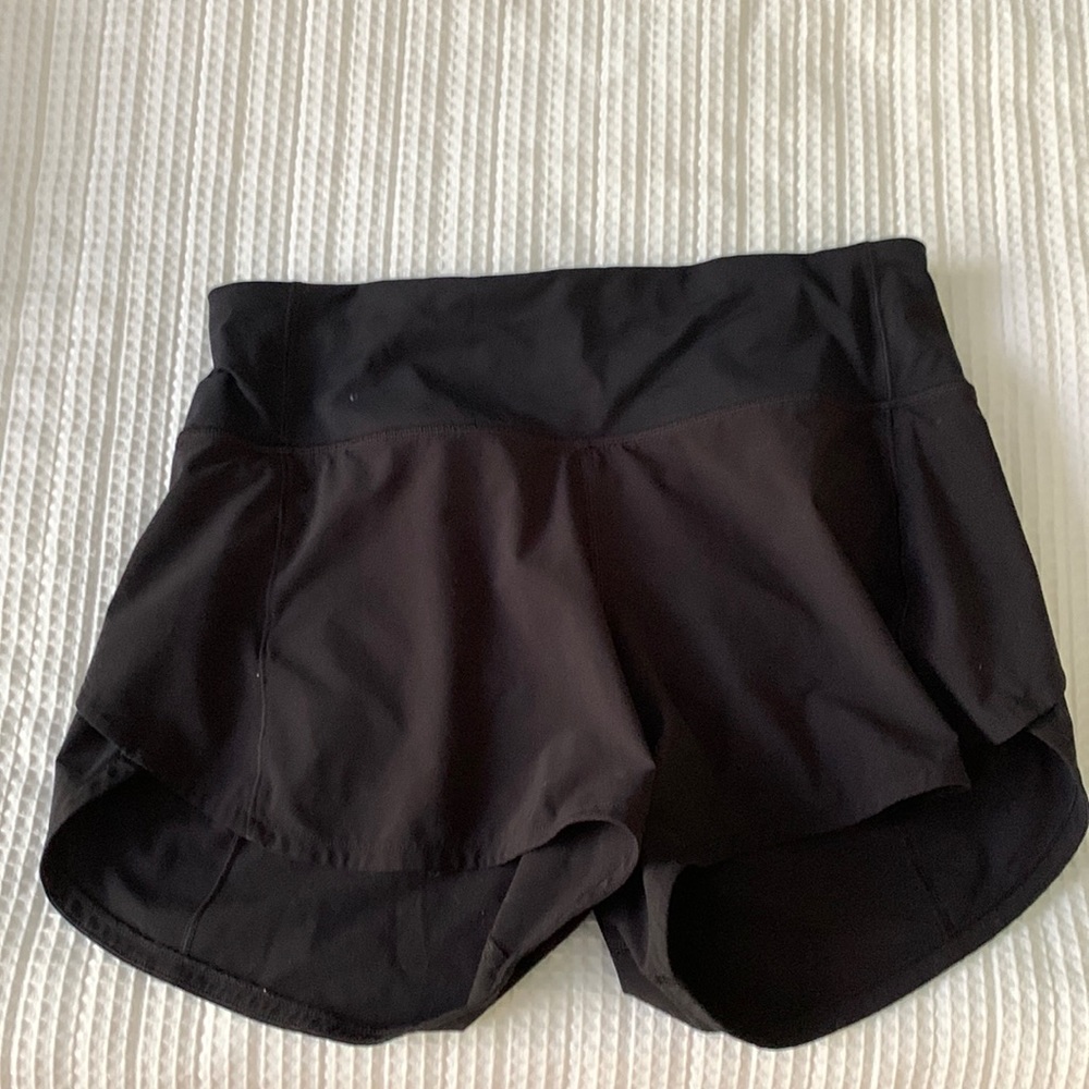 black lulu shorts